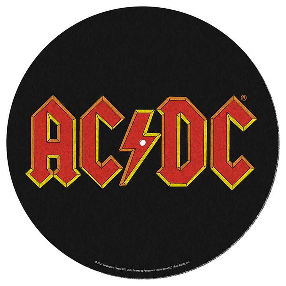 AC/DC エーシーディーシー (Back in Black 45周年 ) - Logo / スリップマット - PGS